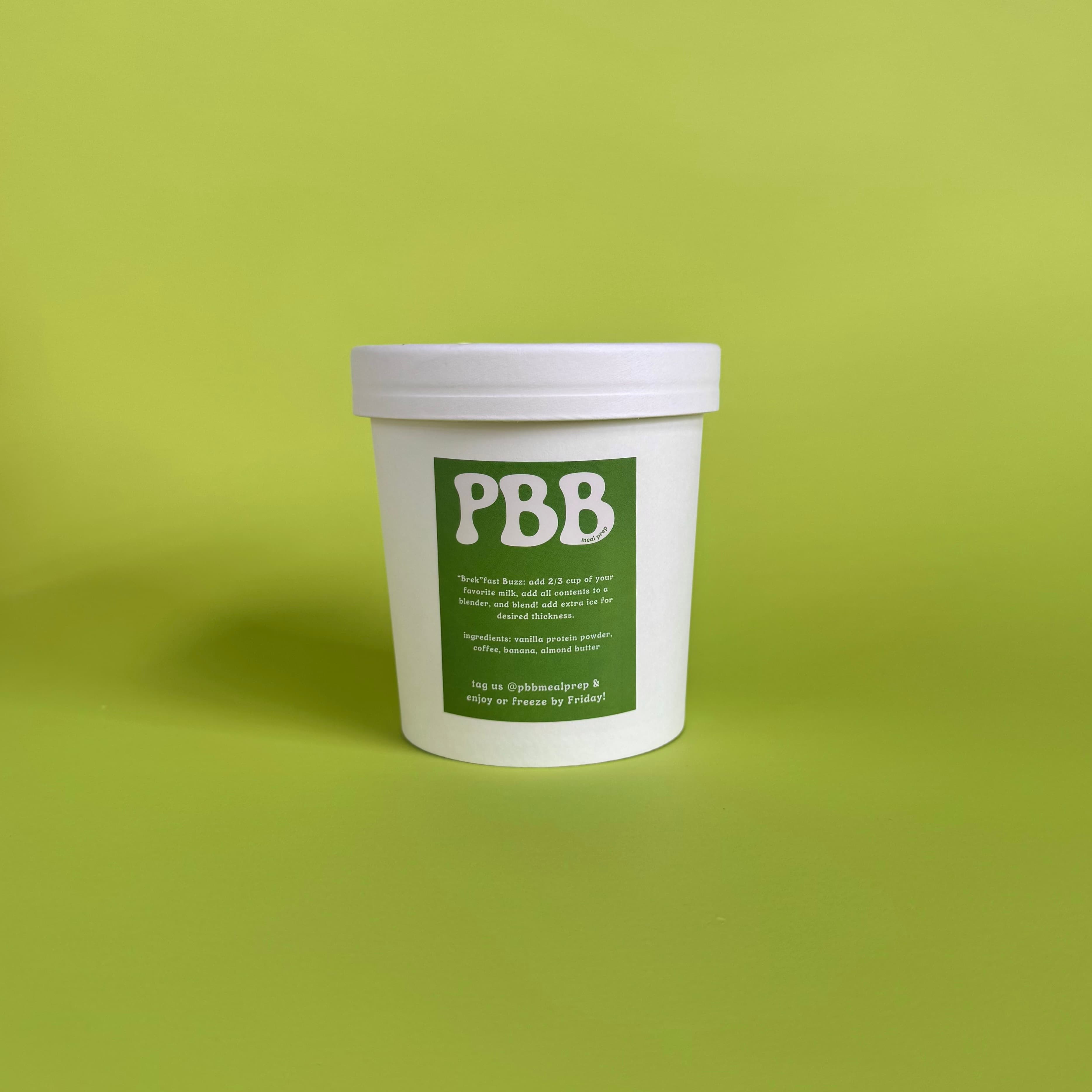 “Brekfast" Buzz Protein Shake